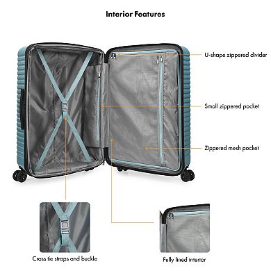 Travel Select Sunny Side 3-piece Hardside Spinner Luggage Set