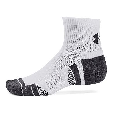 Men's Under Armour Performance Tech 3-Pack Quarter Socks