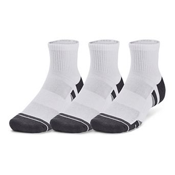 Men's Under Armour Performance Tech 3-Pack Quarter Socks