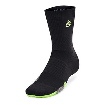 Men's Under Armour Curry ArmourDry™ Playmaker Mid-Crew Socks