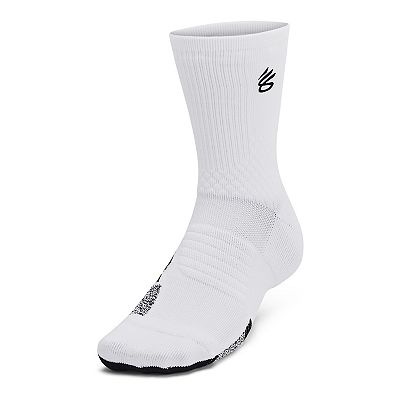 【UNDER ARMOUR】Unisex Curry ArmourDry Playmaker Socks 6825019_White_Black?wid=400&