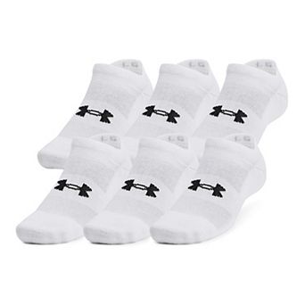 Men's Under Armour Training Cotton 6-Pack No Show Socks