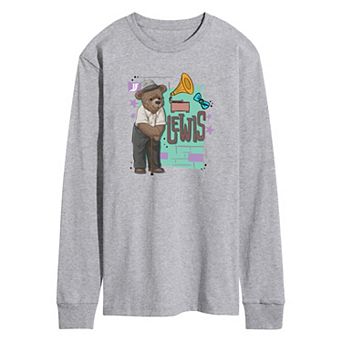 Men's IF Lewis Poster Long Sleeve Graphic Tee