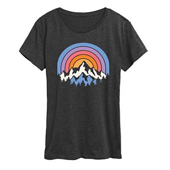Women's Sunset Mountains Graphic Tee