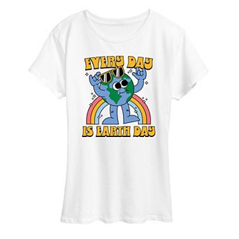 Women's Every Day Is Earth Day Graphic Tee