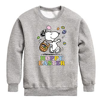 Boys 8-20 Peanuts Hoppy Easter Fleece Sweatshirt