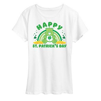 Women's Care Bears Happy St. Patrick's Day Graphic Tee