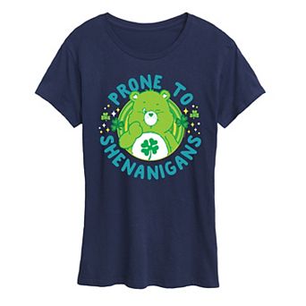 Women's Care Bears Prone To Shenanigans Graphic Tee