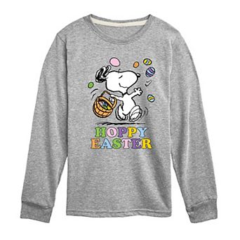 Boys 8-20 Peanuts Hoppy Easter Long Sleeve Graphic Tee