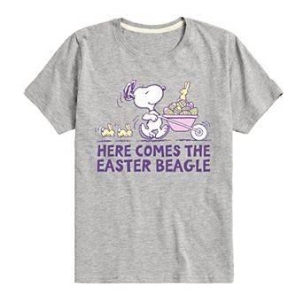 Boys 8-20 Peanuts Easter Bunny's Helper Graphic Tee
