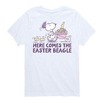 Boys 8-20 Peanuts Easter Bunny's Helper Graphic Tee