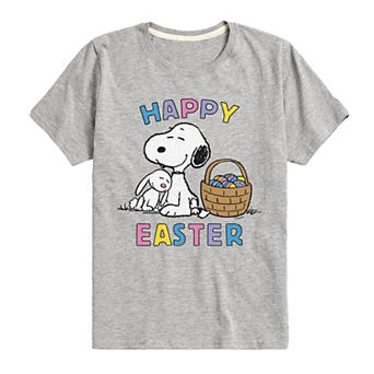 Boys 8-20 Peanuts Happy Easter Graphic Tee