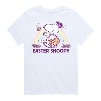 Boys 8-20 Peanuts Easter Snoopy Graphic Tee