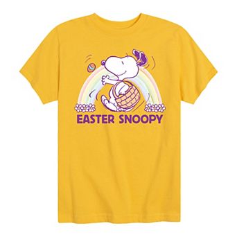 Boys 8-20 Peanuts Easter Snoopy Graphic Tee