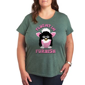 Plus Furby Fluent In Furbish Graphic Tee