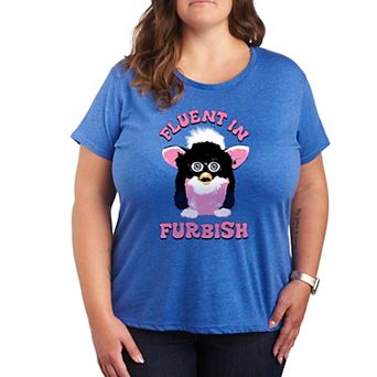 Plus Furby Fluent In Furbish Graphic Tee