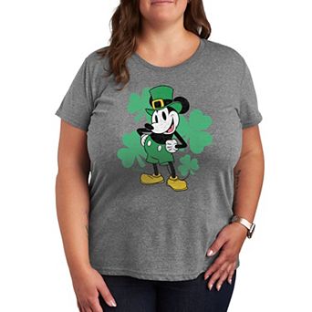 Disney's Mickey Mouse Plus Leprechaun Graphic Tee