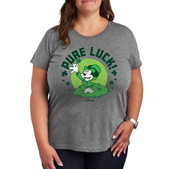 Disney's Mickey Mouse Plus Pure Luck Graphic Tee