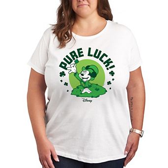 Disney's Mickey Mouse Plus Pure Luck Graphic Tee