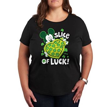 Disney's Mickey Mouse Plus Slice Of Luck Graphic Tee