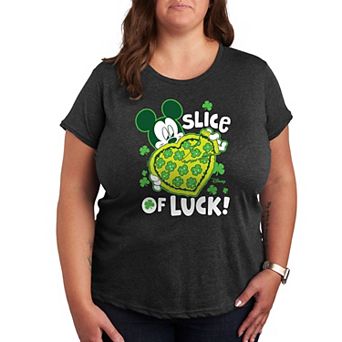 Disney's Mickey Mouse Plus Slice Of Luck Graphic Tee