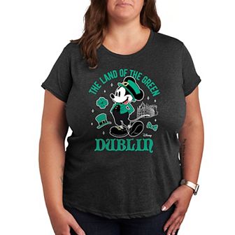 Disney's Mickey Mouse Plus Land Of The Green Graphic Tee