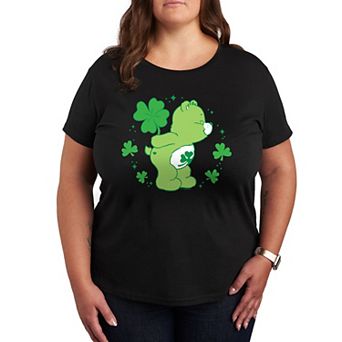 Plus Care Bears Shamrock Graphic Tee