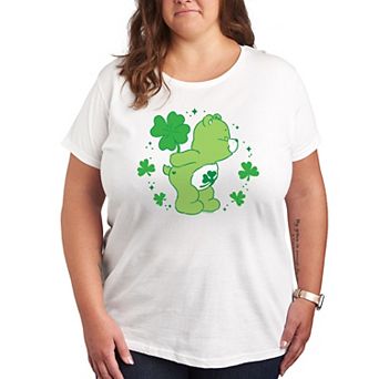 Plus Care Bears Shamrock Graphic Tee
