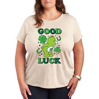 Plus Care Bears Good Luck Graphic Tee