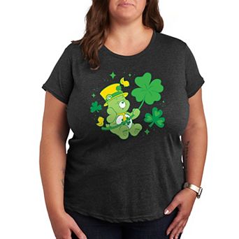 Plus Care Bears Good Luck Bear With Hat Graphic Tee