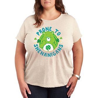 Plus Care Bears Prone To Shenanigans Graphic Tee