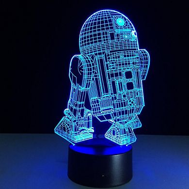 3d Light Star Wars R2d2