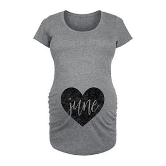 Maternity Heart June Graphic Tee