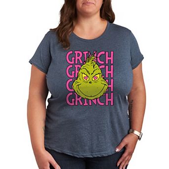 Plus Grinch Stacked Graphic Tee