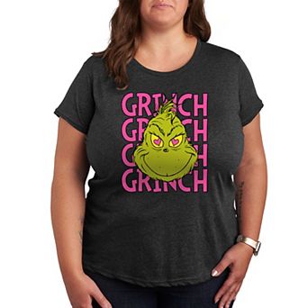 Plus Grinch Stacked Graphic Tee