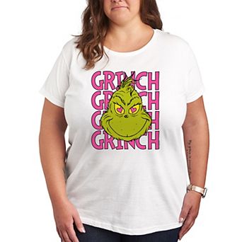 Plus Grinch Stacked Graphic Tee