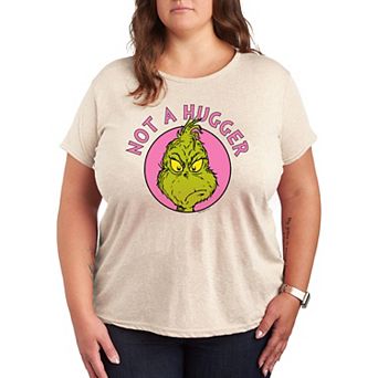 Plus Grinch Not A Hugger Graphic Tee