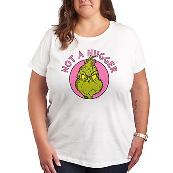 Plus Grinch Not A Hugger Graphic Tee