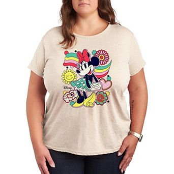 Disney's Minnie Mouse Plus Collage Graphic Tee