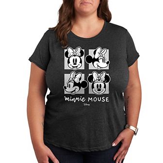 Disney's Minnie Mouse Plus Grid Graphic Tee