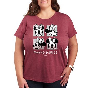 Disney's Minnie Mouse Plus Grid Graphic Tee