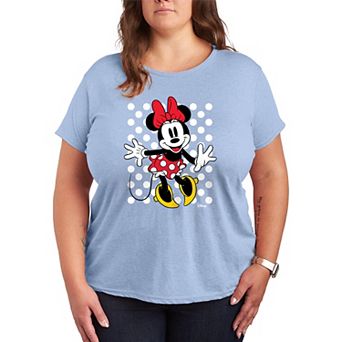 Disney's Minnie Mouse Plus With Dots Graphic Tee