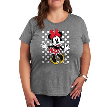 Disney's Minnie Mouse Plus With Dots Graphic Tee