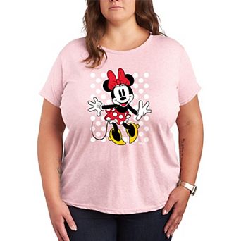 Disney's Minnie Mouse Plus With Dots Graphic Tee