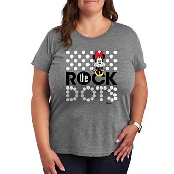 Disney's Minnie Mouse Plus Rock The Dots Graphic Tee