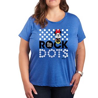 Disney's Minnie Mouse Plus Rock The Dots Graphic Tee