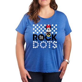 Disney's Minnie Mouse Plus Rock The Dots Graphic Tee