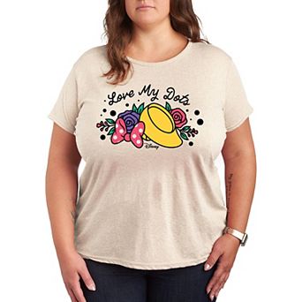 Disney's Minnie Mouse Plus Love My Dots Graphic Tee