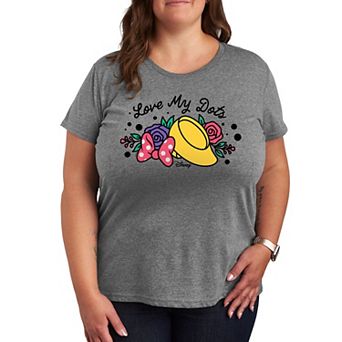 Disney's Minnie Mouse Plus Love My Dots Graphic Tee
