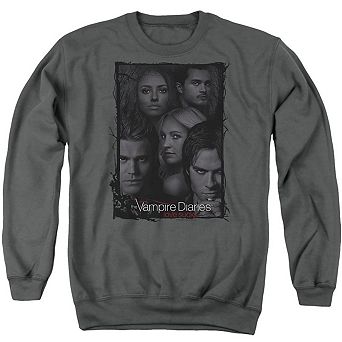 Vampire Diaries So Here We Are Adult Crewneck Sweatshirt